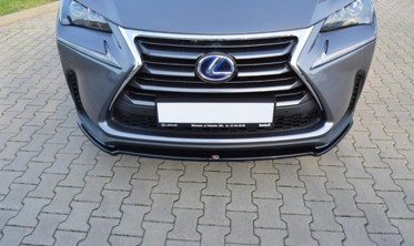 Тюнінговий дифузор переднього бампера Lexus NX Mk1 вер.1 фото