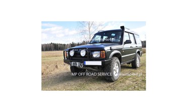 Силовий передній бампер HD2 із кріпленням лебідки Land Rover Discovery 2 (1998-2005) фото