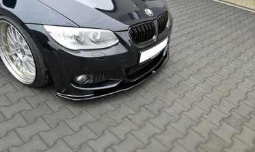 Диффузор переднего бампера BMW 3 E92 M-пакет рестайл вер.1 фото