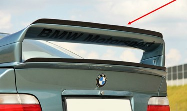 Верхняя накладка на спойлер BMW M3 E36 GTS фото