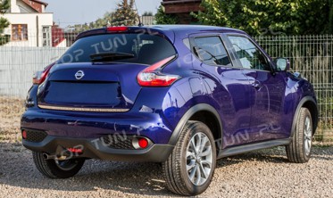 полированная накладка на крышку багажника Nissan Juke (нижняя) фото