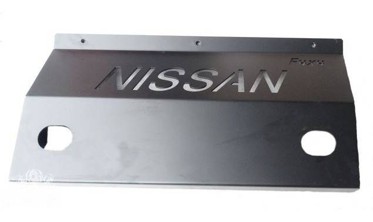 Передняя стальная защита NISSAN PATROL Y61 фото