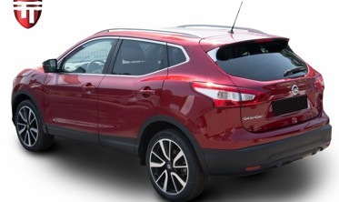 хром накладки на крышку багажника Nissan Qashqai (2 шт.) фото