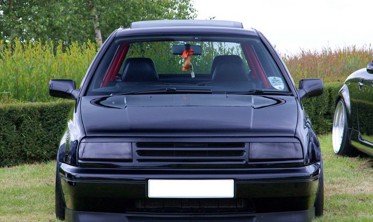 Накладка на фары bad look VW Vento ровная фото