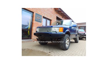 Силовий передній бампер із кріпленням лебідки HD2 Range Rover P38A фото