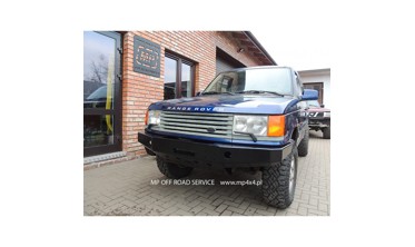 Силовой  передний бампер с креплением лебедки HD2 Range Rover P38A  фото