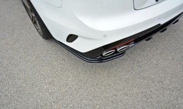 Боковые диффузоры под задний бампер Kia Stinger GT фото