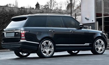 алюмінієві рейлінги на дах Range Rover Vogue L 405 OEM фото