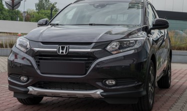 Комплект тюнинг накладок на бампера  Honda HRV (ABS) передняя+задняя фото