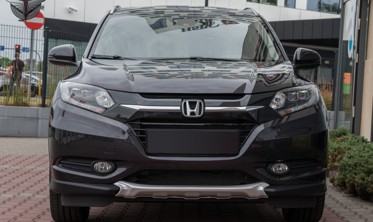 Комплект тюнінг накладок на бампера Honda HRV (ABS) передня+задня фото
