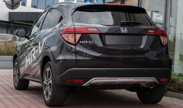 Комплект тюнінг накладок на бампера Honda HRV (ABS) передня+задня фото