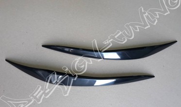 Накладки на фары (реснички на фары) BMW F10 / F11  фото