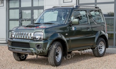 Решітка радіатора Suzuki Jimny (хром) фото