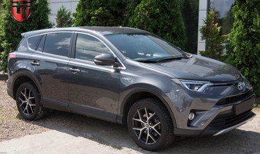 верхняя окантовка боковых окон Toyota RAV4 фото