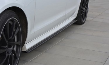 Тюнинг диффузоры порогов Audi A6 C7 S-line / S6 C7 рестайл фото