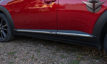 декоративні накладки на двері Mazda CX-3 фото