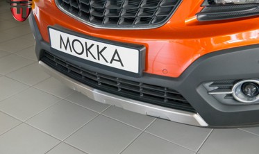 защитные накладки на передний и задний бампер Opel Mokka фото