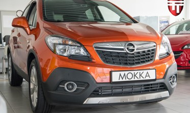 защитные накладки на передний и задний бампер Opel Mokka фото