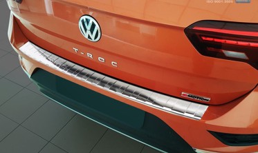 защитная накладка с загибом на бампер Volkswagen T-Roc фото