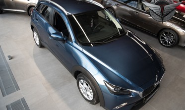 алюмінієві рейлінги на дах MAZDA CX-3 фото