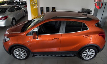 Пороги (подножки боковые) Opel Mokka X фото