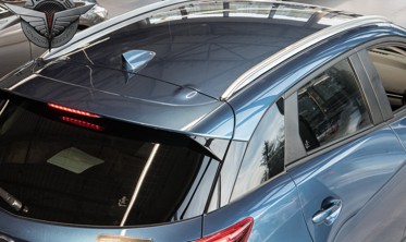 алюмінієві рейлінги на дах MAZDA CX-3 фото