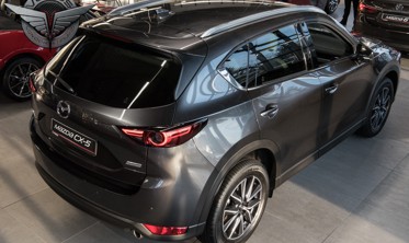 алюминиевые рейлинги на крышу MAZDA CX-5 II фото