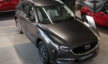 алюминиевые рейлинги на крышу MAZDA CX-5 II фото