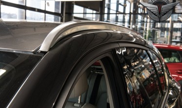 алюминиевые рейлинги на крышу MAZDA CX-5 II фото