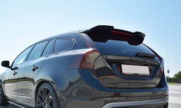 Накладка на спойлер Volvo V60 Polestar рестайл фото