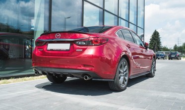 Спойлер cap-spoiler на багажник Mazda 6 GJ Mk3 рестайл фото