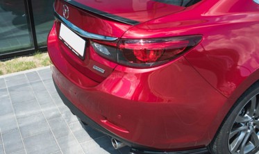 Спойлер cap-spoiler на багажник Mazda 6 GJ Mk3 рестайл фото