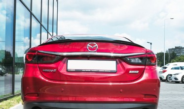 Спойлер cap-spoiler на багажник Mazda 6 GJ Mk3 рестайл фото