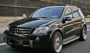 пороги (підніжки бічні) Mercedes ML W164 фото