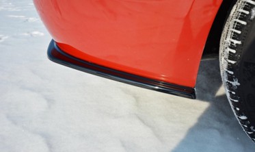 Боковые диффузоры заднего бампера BMW 3 F30 фото