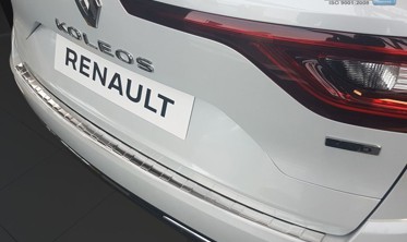 накладка на бампер с загибом и ребрами Renault Koleos II фото