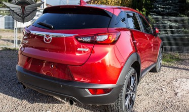 хром накладка на крышку багажника MAZDA CX-3 (над логотипом) фото