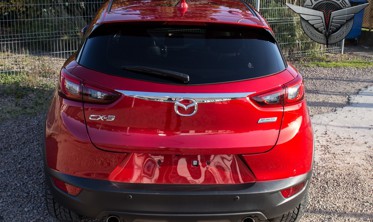 хром накладка на крышку багажника MAZDA CX-3 (над логотипом) фото