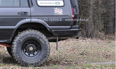 Силовой задний бампер версия с фонарями Land Rover Discovery 1 (1989-1998) фото