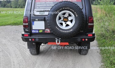 Силовой задний бампер версия с фонарями Land Rover Discovery 1 (1989-1998) фото