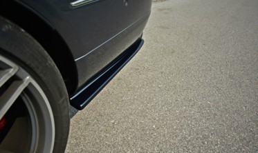 Бічні накладки на задній бампер Mercedes W207 купе, кабріо фото