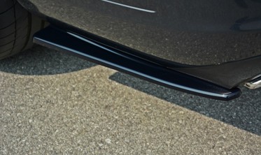 Бічні накладки на задній бампер Mercedes W207 купе, кабріо фото
