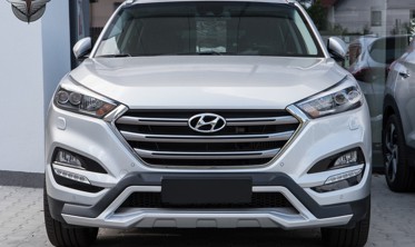 комплект накладок Hyundai Tucson III с имитацией насадок фото