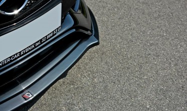 Дифузор передній Mercedes A W176 AMG FL вер.1 фото