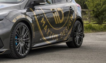 Дифузори порогів у стилі Aero для Ford Focus MK3 RS фото