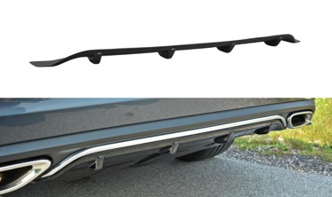 Центральний дифузор заднього бампера Mercedes W207 Coupe, Cabrio фото