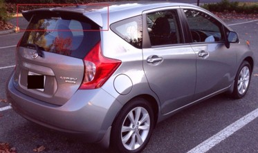 Спойлер кришки багажника Nissan Note II E12 фото
