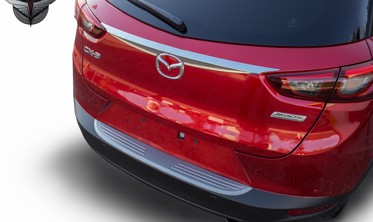 захисна накладка на бампер Mazda CX-3 фото