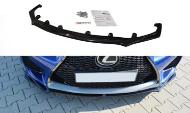 Тюнінг накладка переднього бампера Lexus RC F вер.1 фото