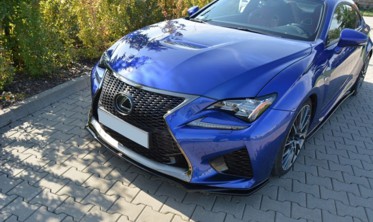 Тюнінг накладка переднього бампера Lexus RC F вер.1 фото